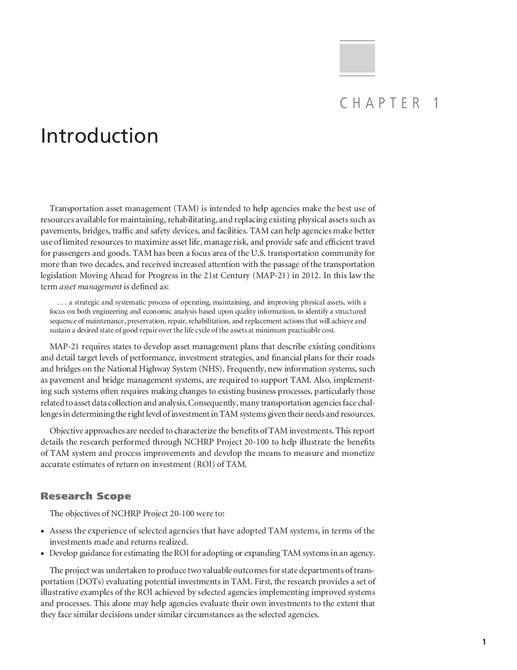 Return On Investment In Transportation Asset Management Systems And Practices - Page 4