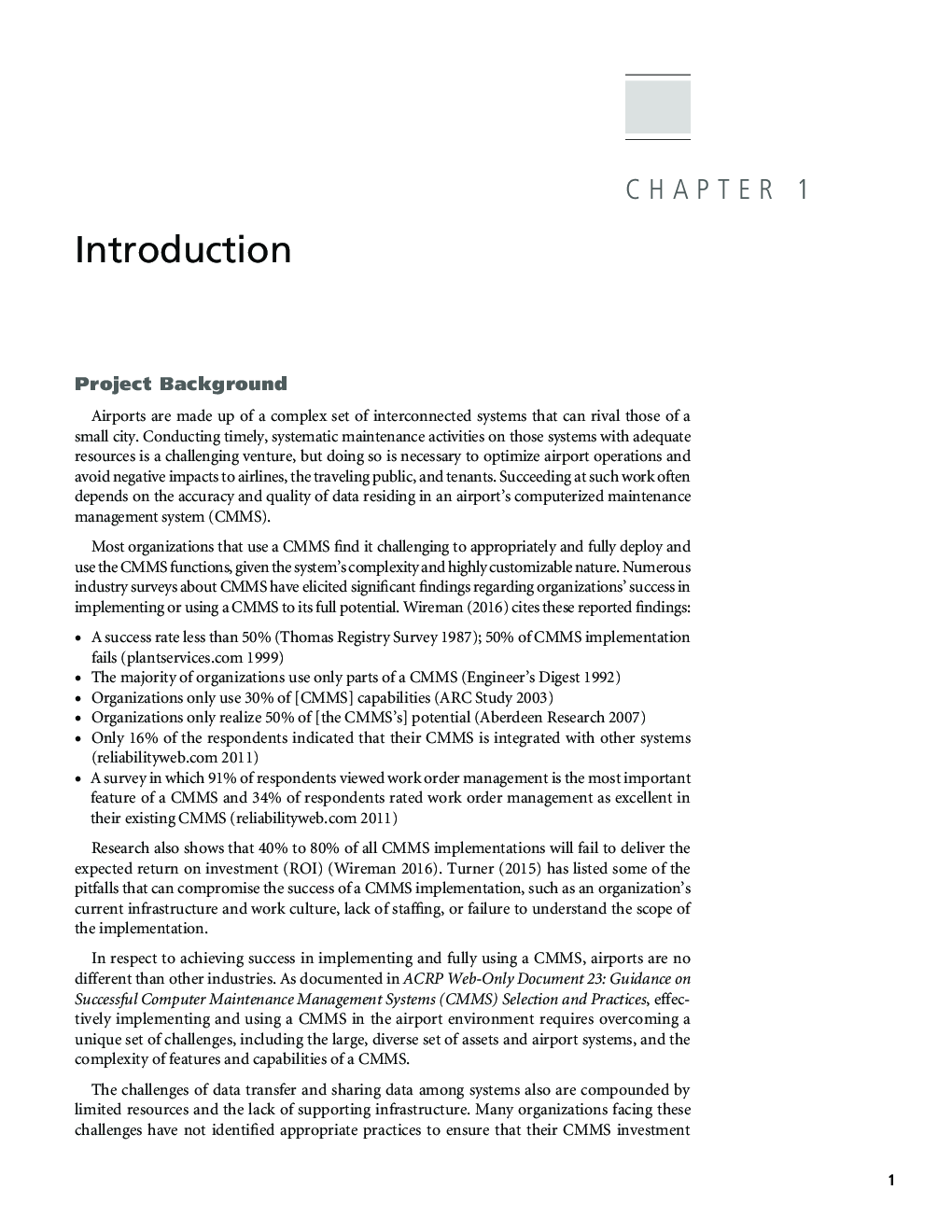 Guidebook For Advanced Computerized Maintenance Management System Integration At Airports - Page 5