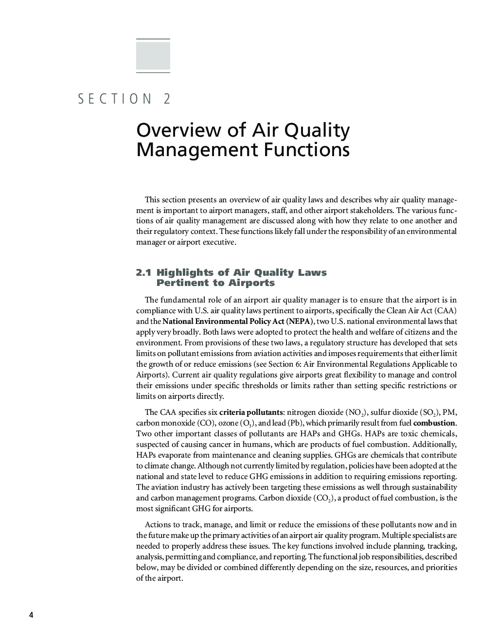 Airport Air Quality Management 101 - Page 5