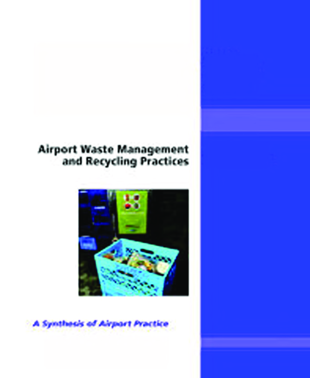 Airport Waste Management And Recycling Practices - Page 1