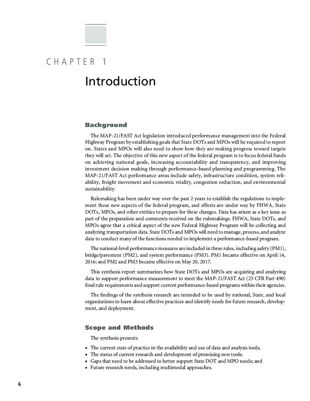 Analyzing Data For Measuring Transportation Performance by State Dots And MPOs - Page 4