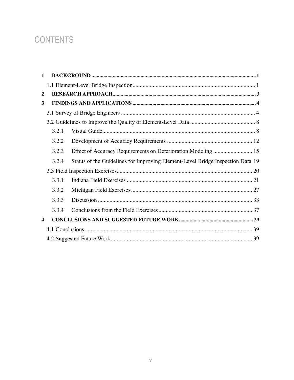 Guidelines to Improve The Quality Of Element Level Bridge Inspection Data - Page 3