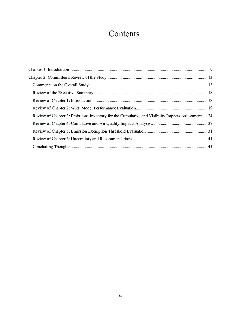 Review Of The Bureau Of Ocean Energy Management Air Quality Modeling In The Gulf Of Mexico Region Study - Page 3