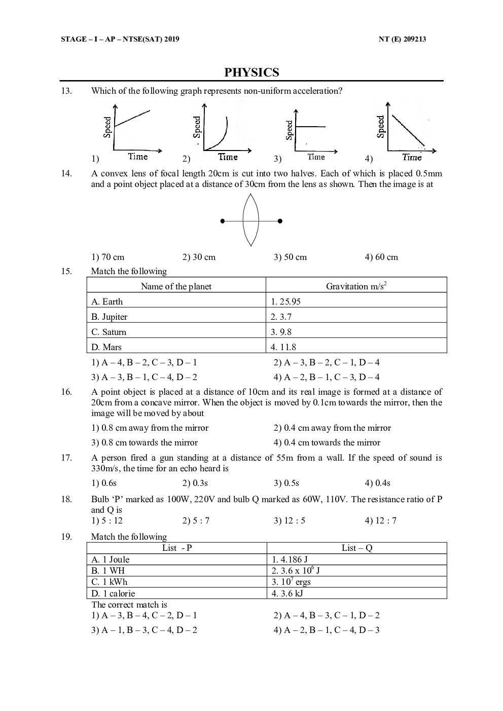 NTSE Stage I Andhra Pradesh SAT 2019-20 (Solved Paper) - Page 5