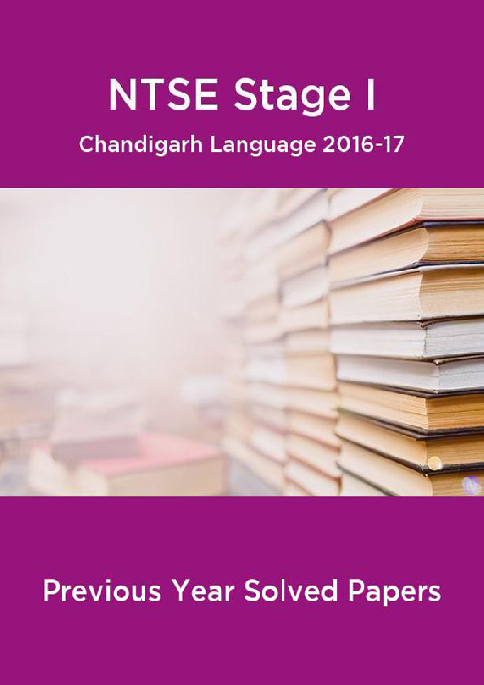 NTSE Stage I Chandigarh Language 2016-17 (Solved Paper) - Page 1