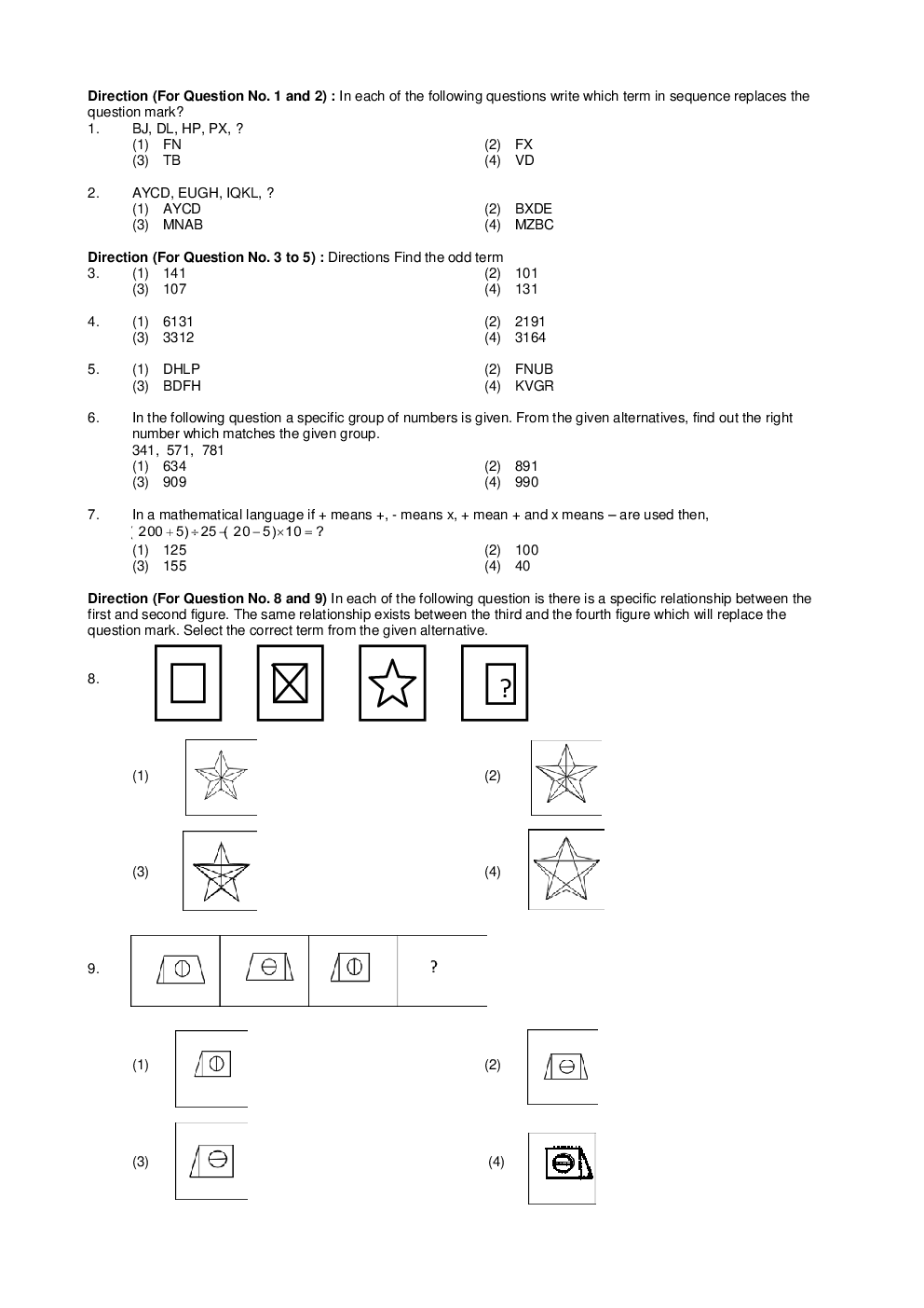 NTSE Stage I Maharashtra MAT 2017-18 (Solved Paper) - Page 3