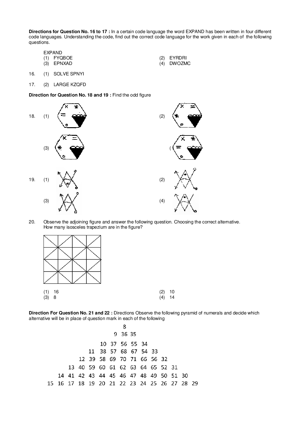 NTSE Stage I Maharashtra MAT 2017-18 (Solved Paper) - Page 5