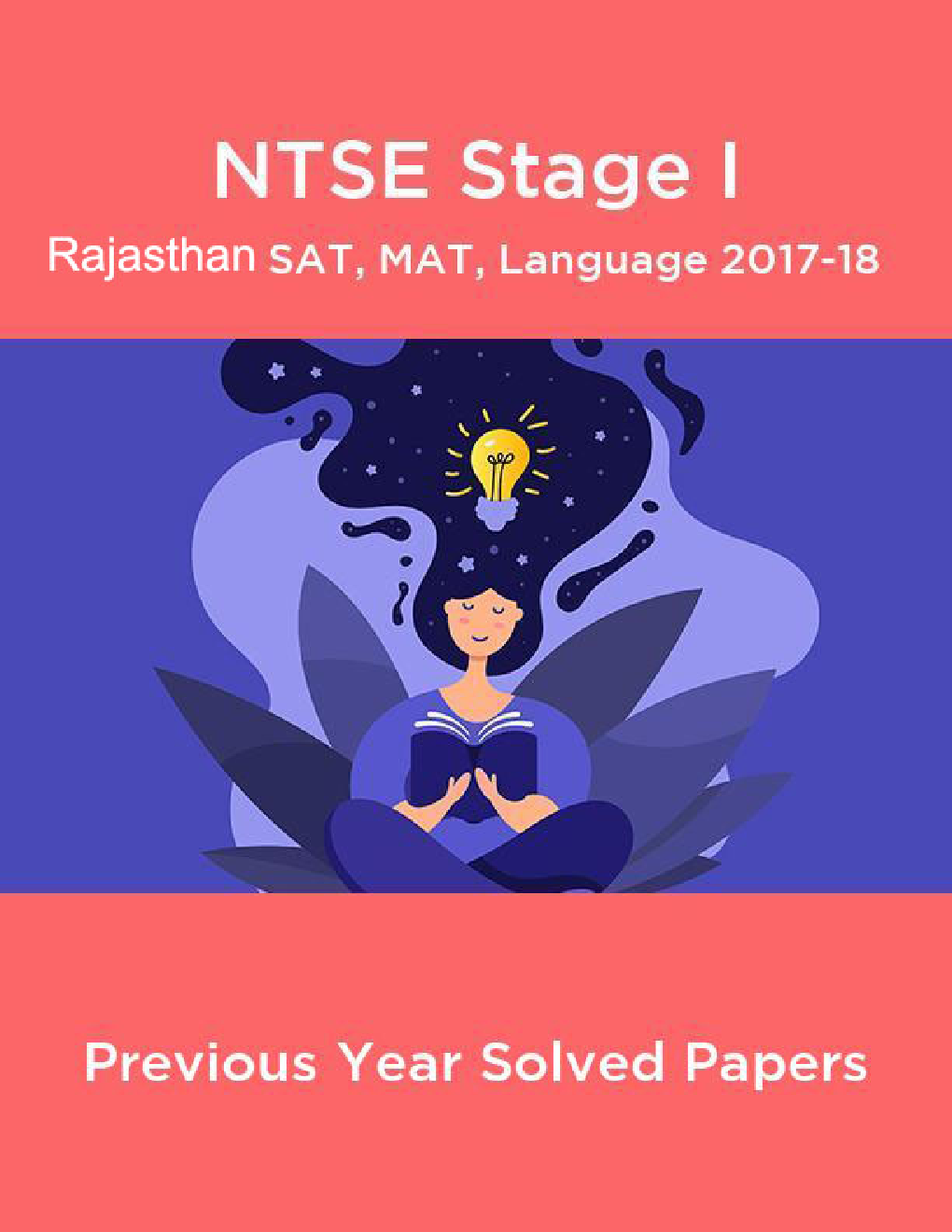 NTSE Stage I Rajasthan SAT, MAT, Language 2017-18 (Solved Paper) - Page 1