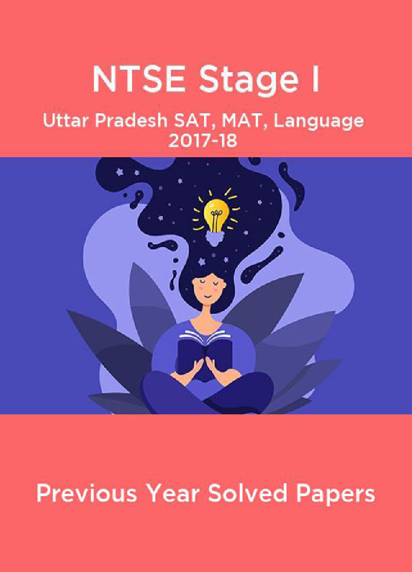 NTSE Stage I Uttar Pradesh SAT, MAT, Language 2017-18 (Solved Paper) - Page 1