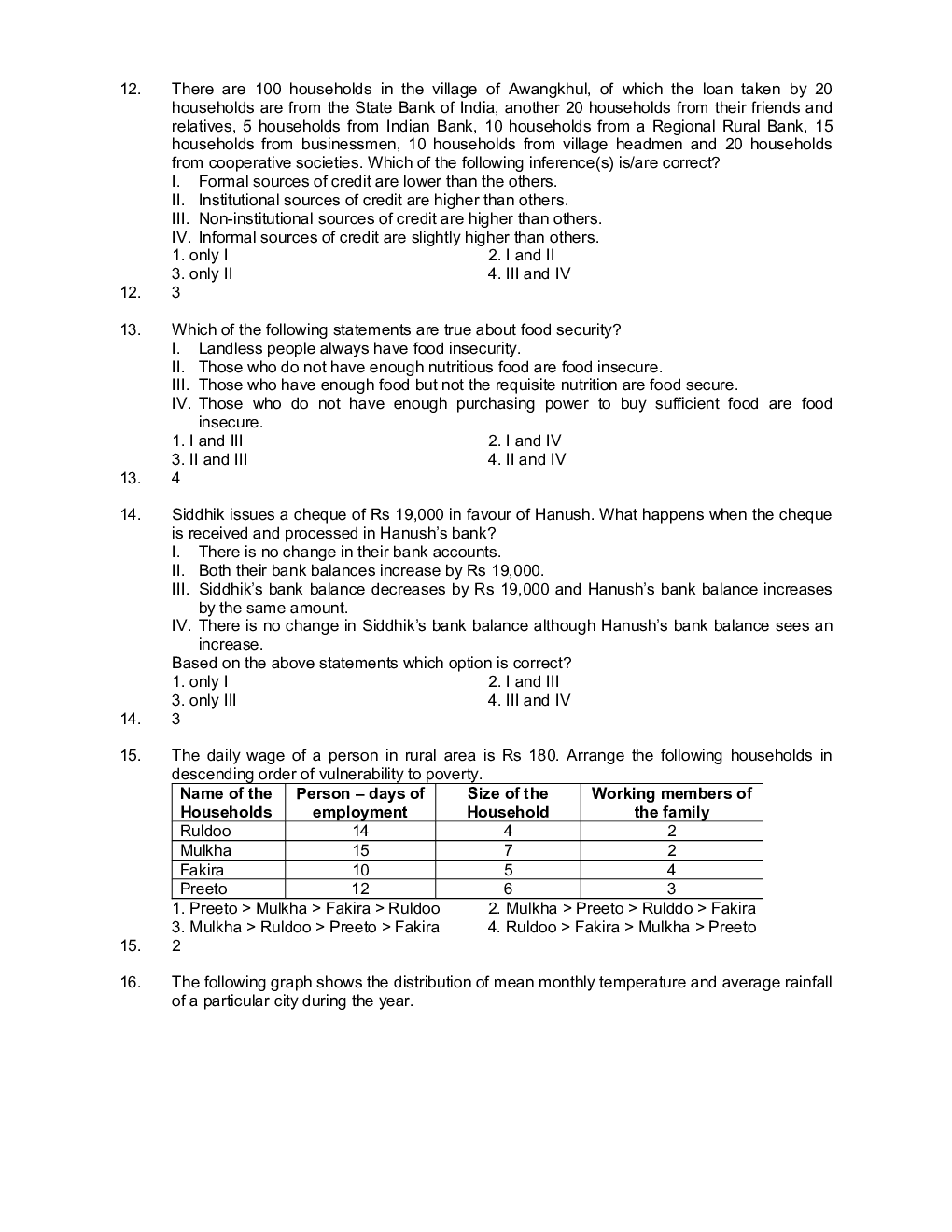 NTSE Stage II SAT 2018-19 (Solved Paper) - Page 4
