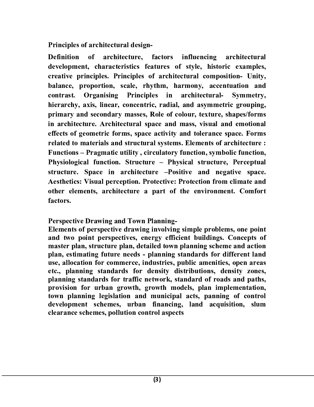 Building Planning & Architecture For Manipal University B.Tech 4th Sem Civil Engineering - Page 4