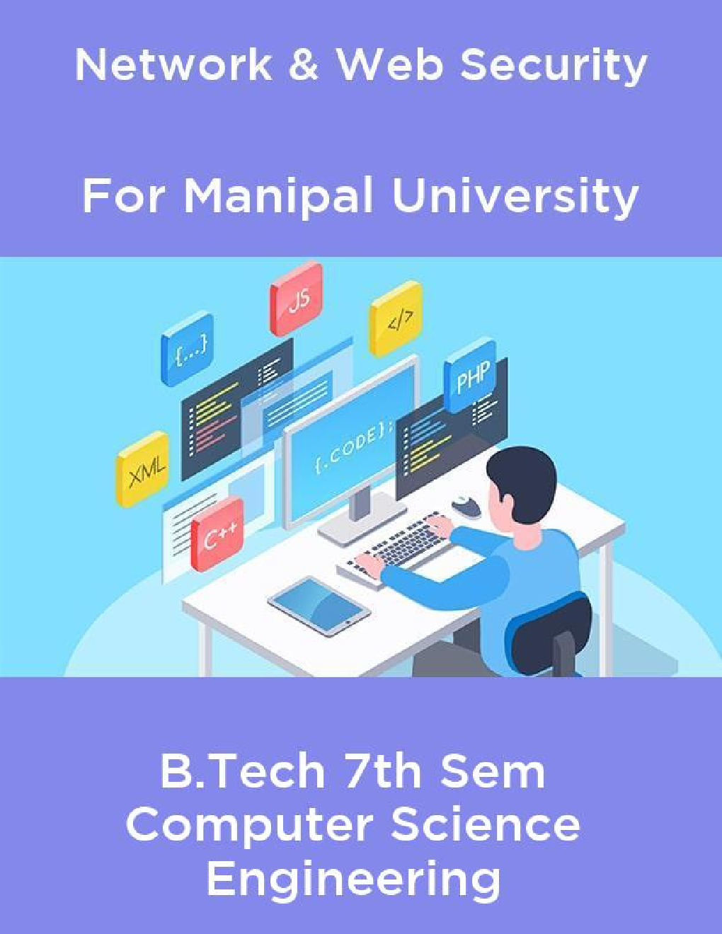 Network & Web Security For Manipal University B.Tech 7th Sem Computer Science Engineering - Page 1