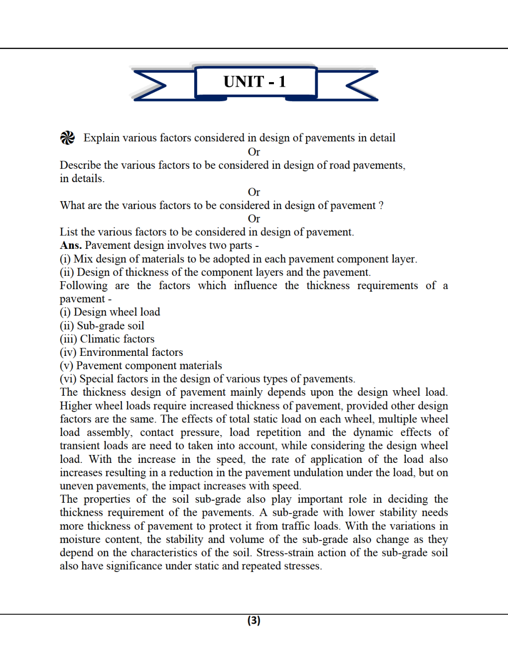 Pavement Design For Manipal University B.Tech 7th Sem Civil Engineering - Page 4