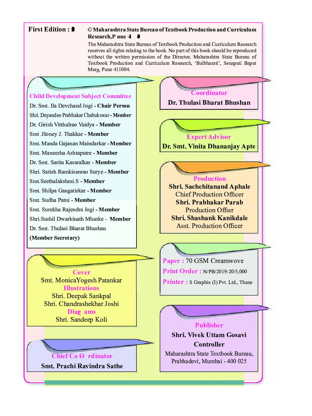 Maharashtra School textbook Child Development For Class-11 - Page 3