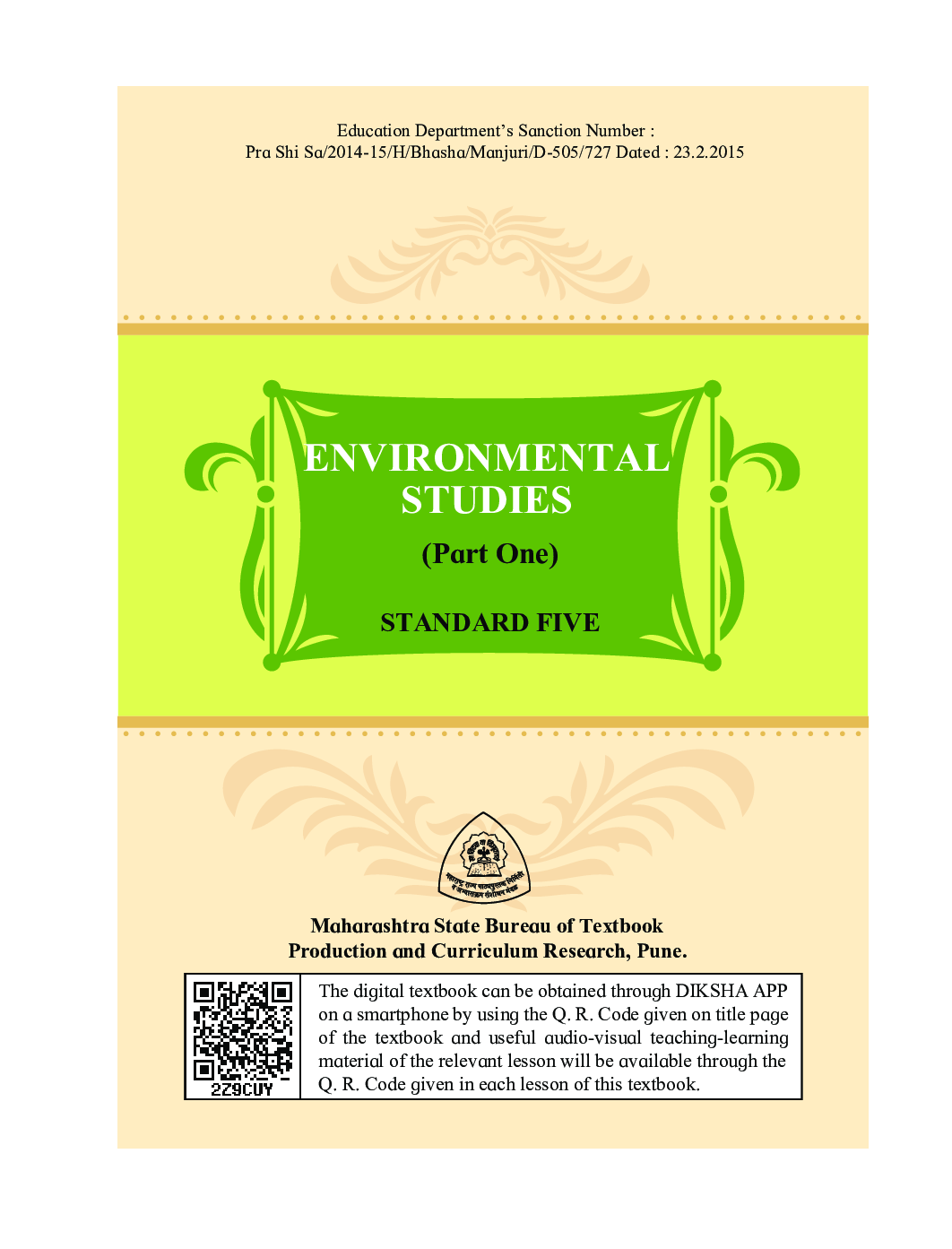 Maharashtra School Textbook Environmental Studies (Part-1) For Class-5 - Page 2