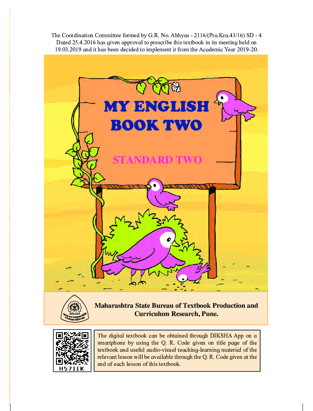 Maharashtra School Textbook My English Book For Class-2 - Page 4