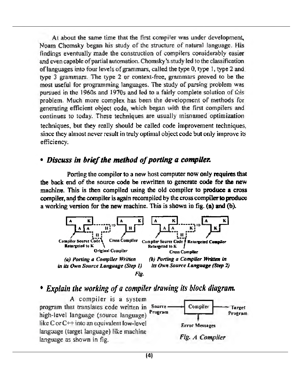 Compiler Design For Manipal University B.Tech 7th Sem Computer Science Engineering - Page 5