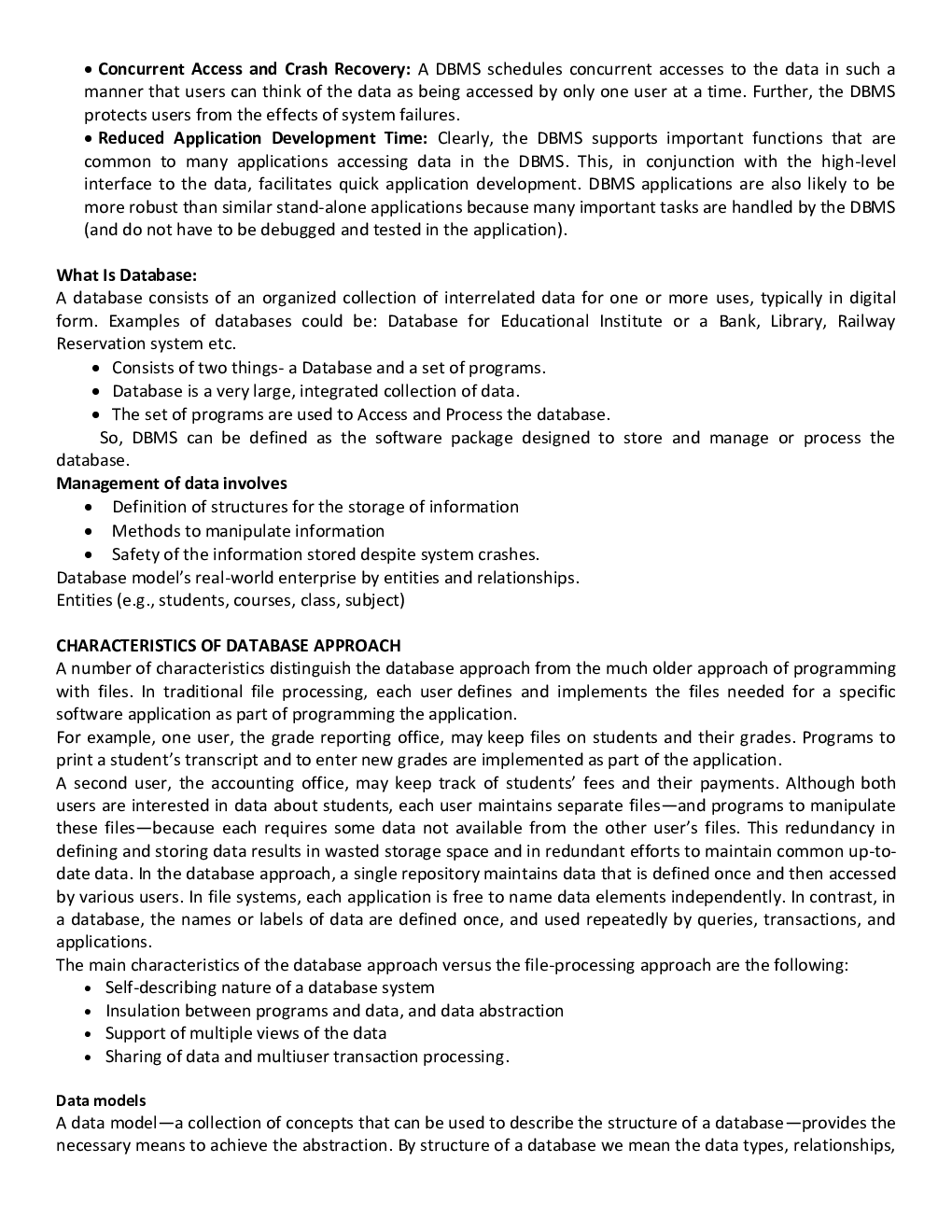 Database Management System For Manipal University B.Tech 3rd Sem Computer Science Engineering - Page 4