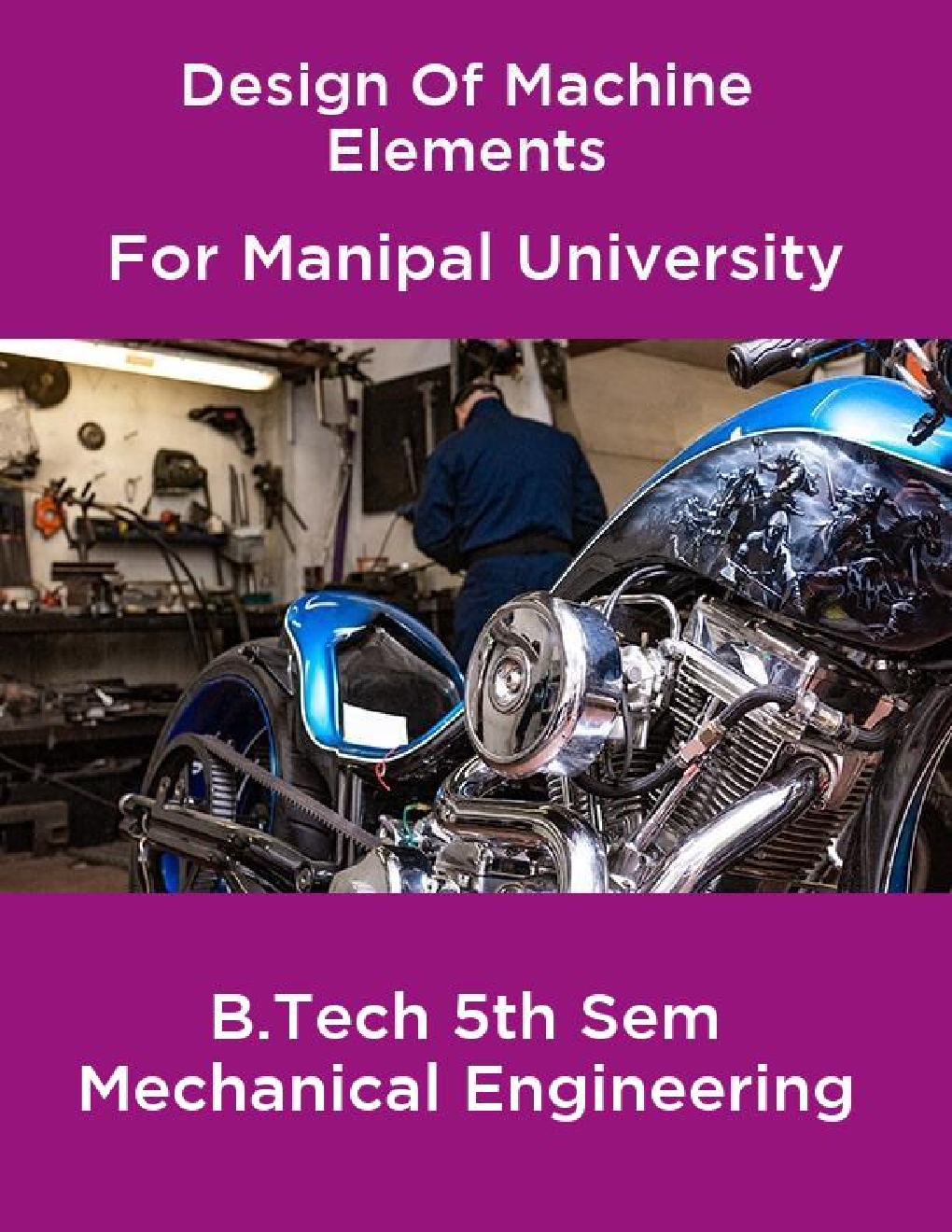 Design Of Machine Elements For Manipal University B.Tech 5th Sem Mechanical Engineering - Page 1