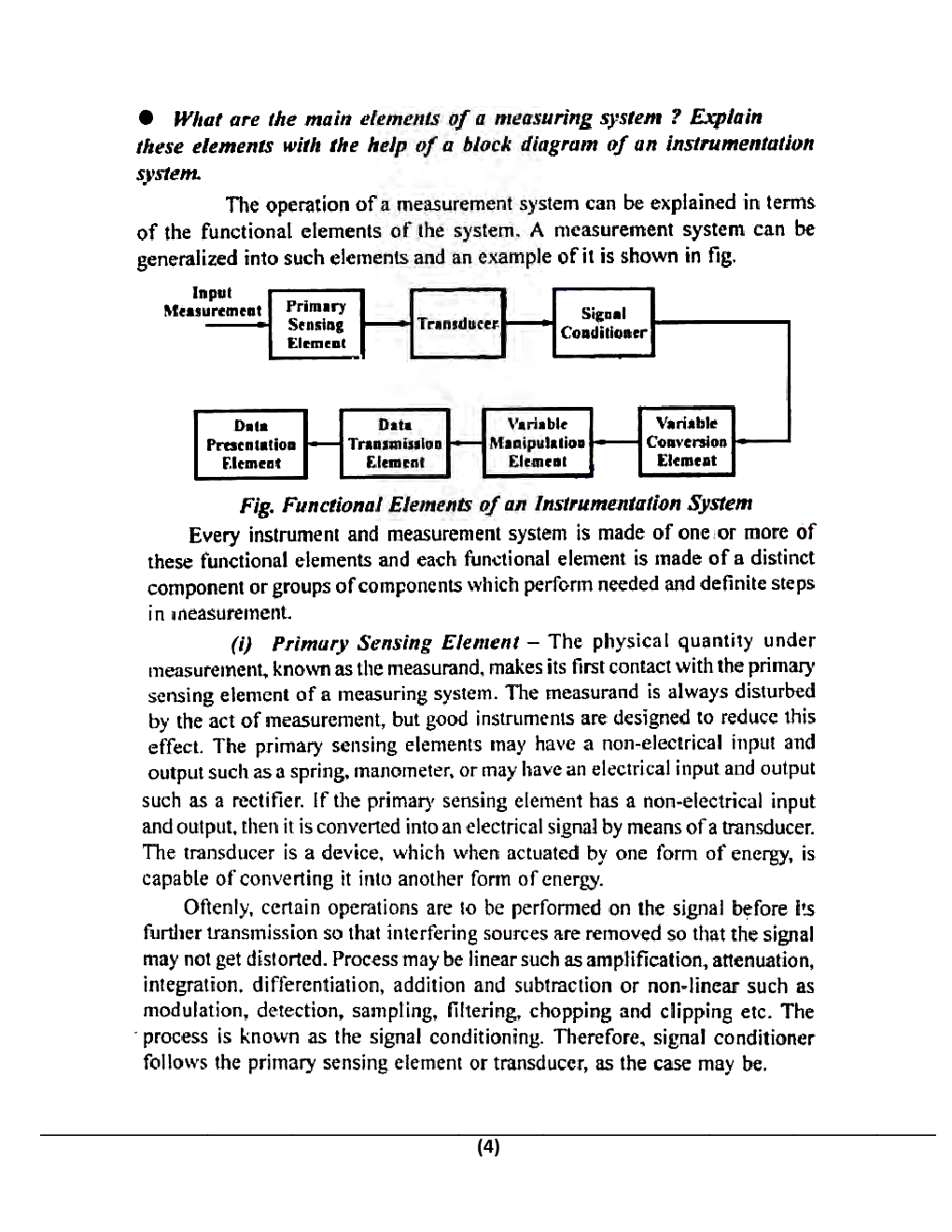 Electrical Measurements & Instrumentation For Manipal University B.Tech 3rd Sem Electrical & Electronic Engineering - Page 5