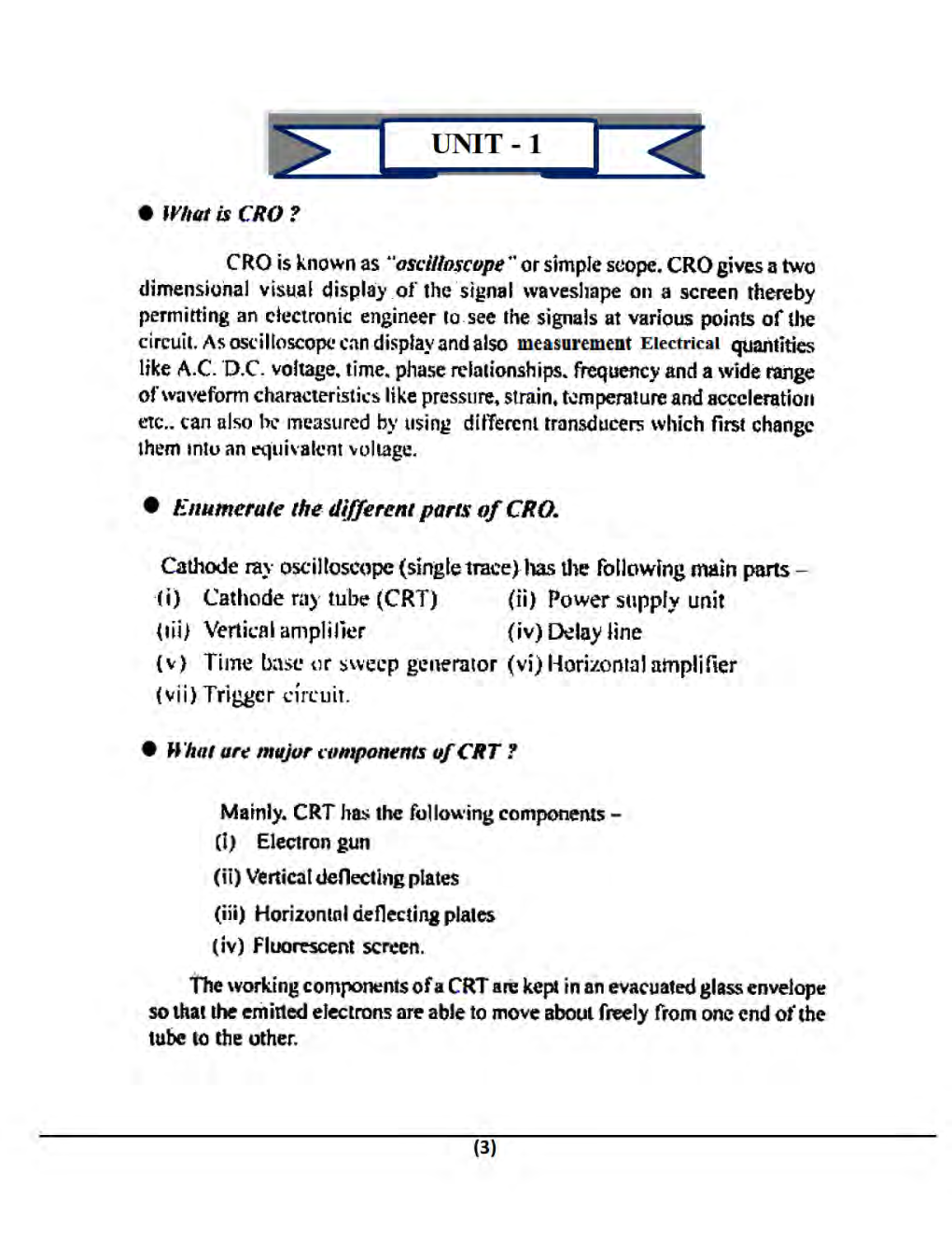 Electronics Instrumentation For Manipal University B.Tech 6th Sem Electrical & Electronic Engineering - Page 4