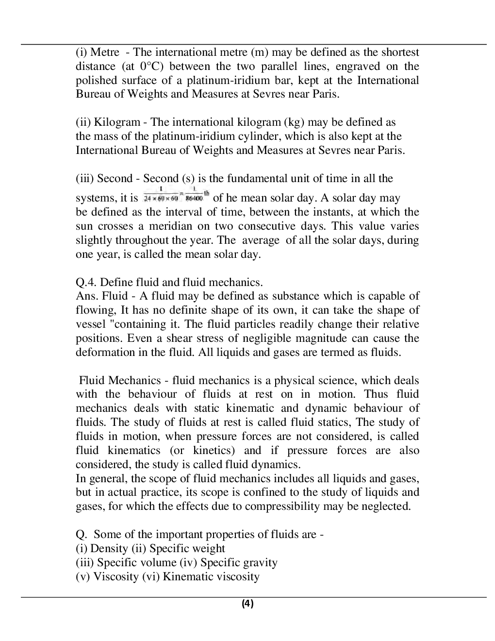 Fluid Mechanics For Manipal University B.Tech 4th Sem Civil Engineering - Page 5