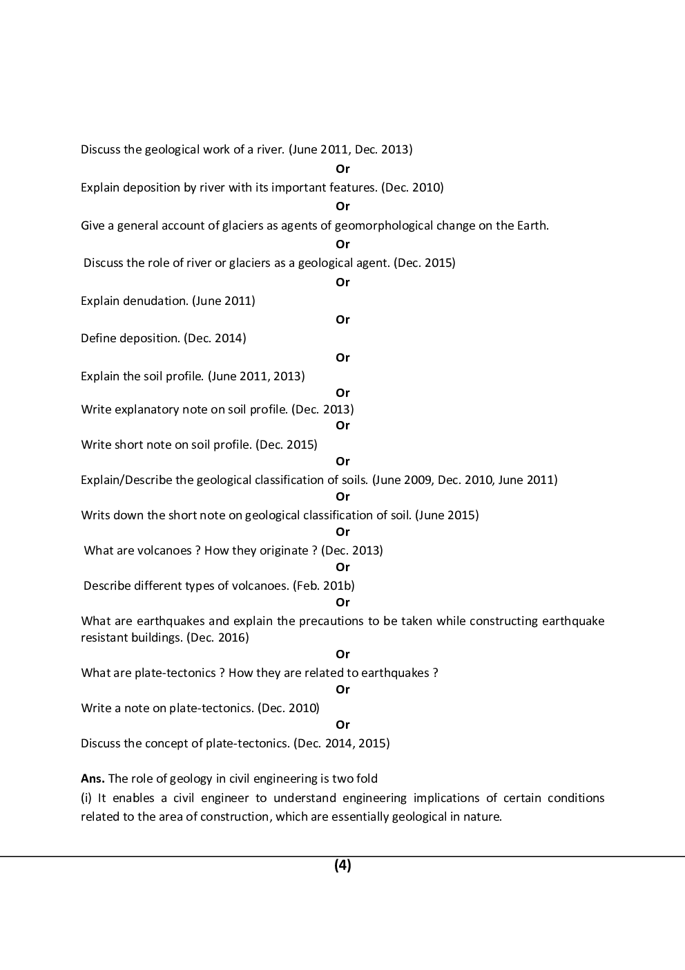 Geology For Manipal University B.Tech 3rd Sem Civil Engineering - Page 5