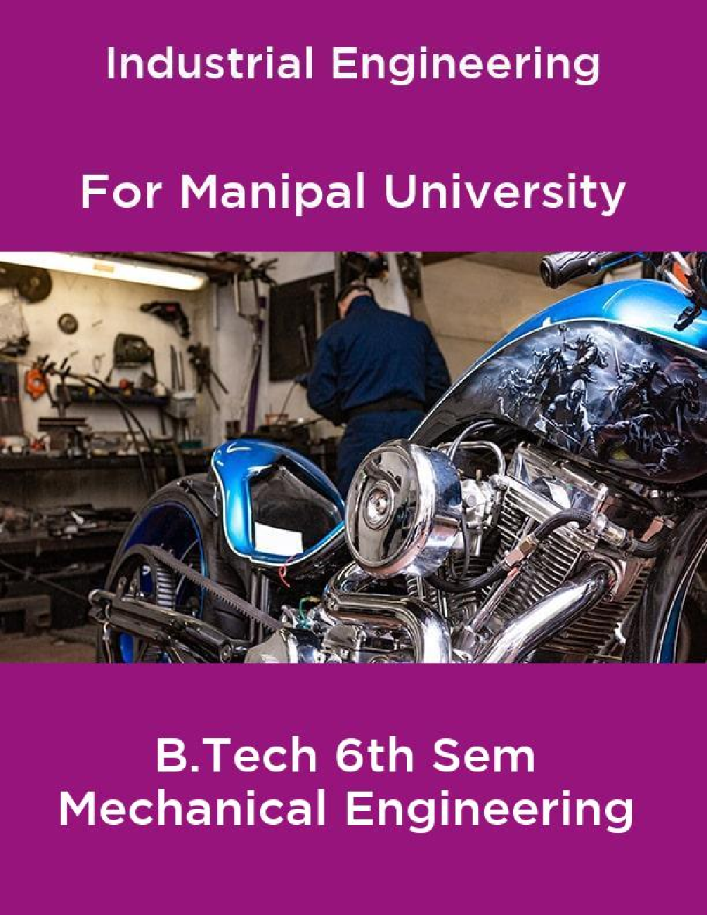 Industrial Engineering For Manipal University B.Tech 6th Sem Mechanical Engineering - Page 1