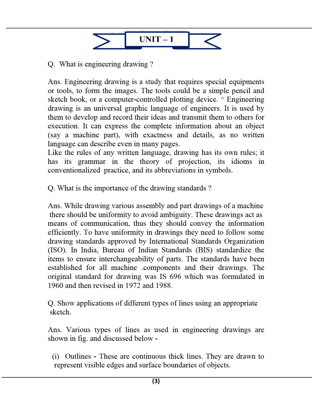 Machine Drawing & CAD For Manipal University B.Tech 4th Sem Mechanical Engineering - Page 4