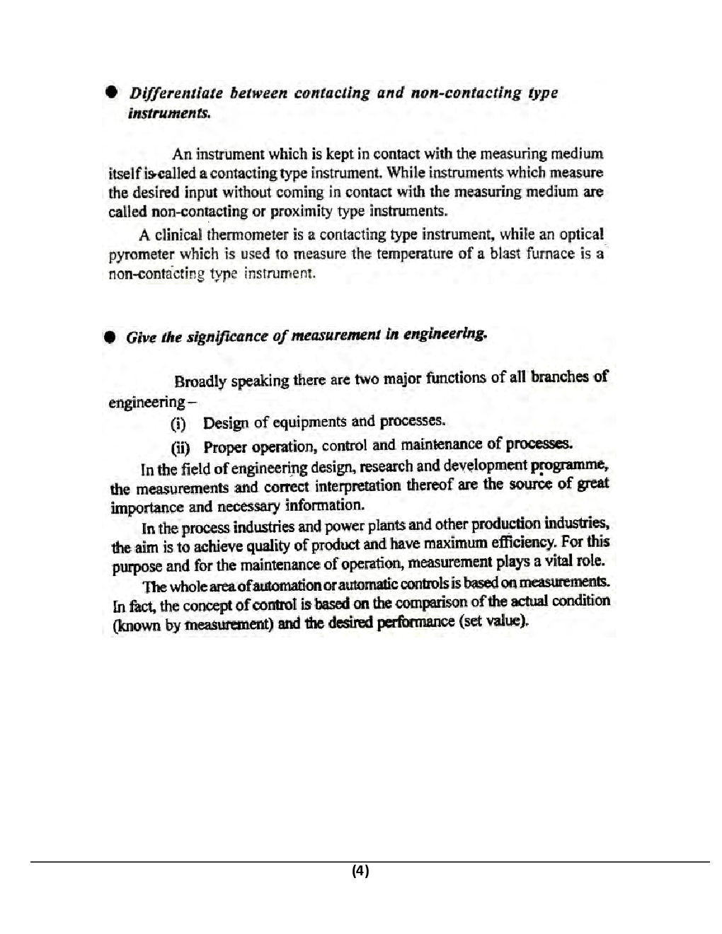 Mechanical Measurement & Control For Manipal University B.Tech 5th Sem Mechanical Engineering - Page 5