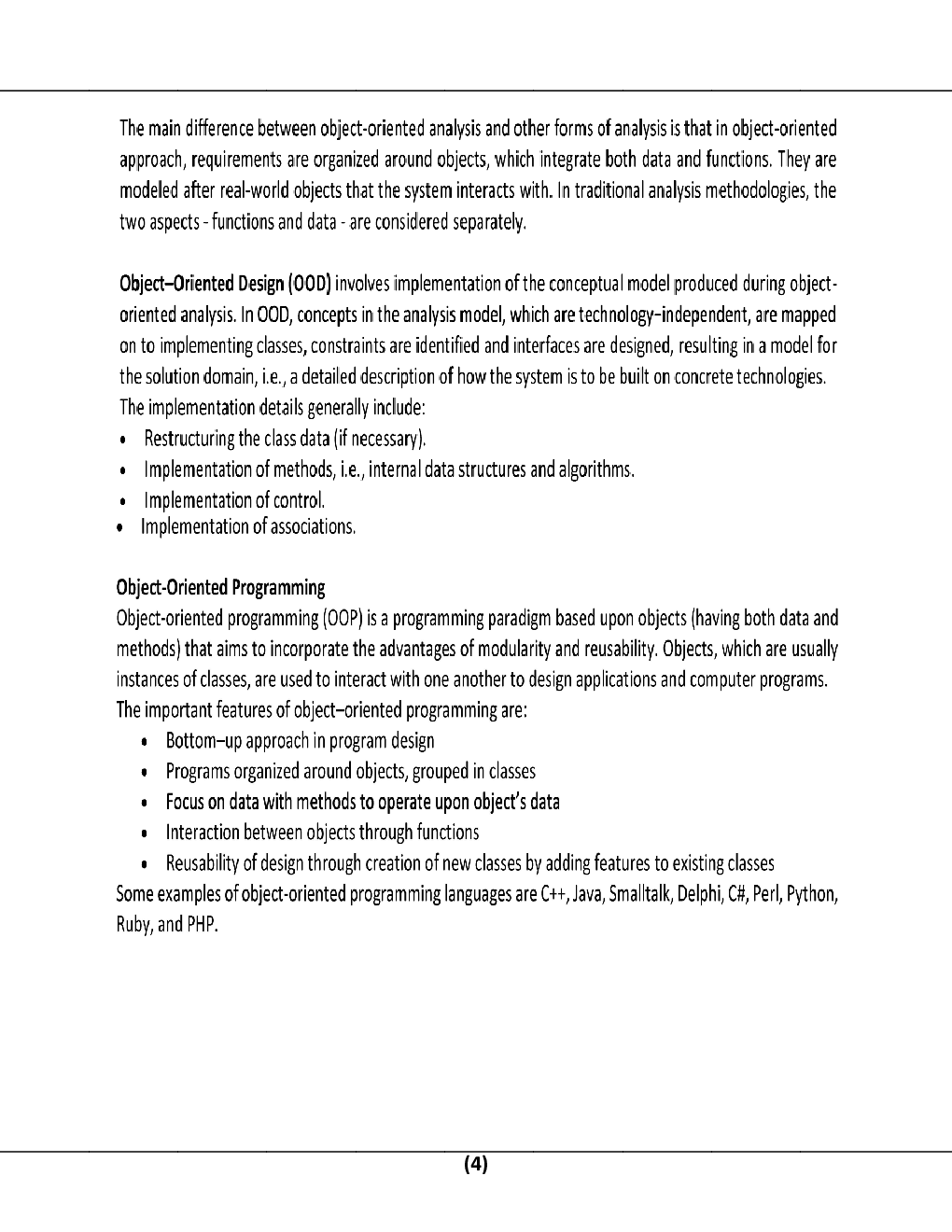 Object Oriented Analysis & Design For Manipal University B.Tech 5th Sem Computer Science Engineering - Page 5