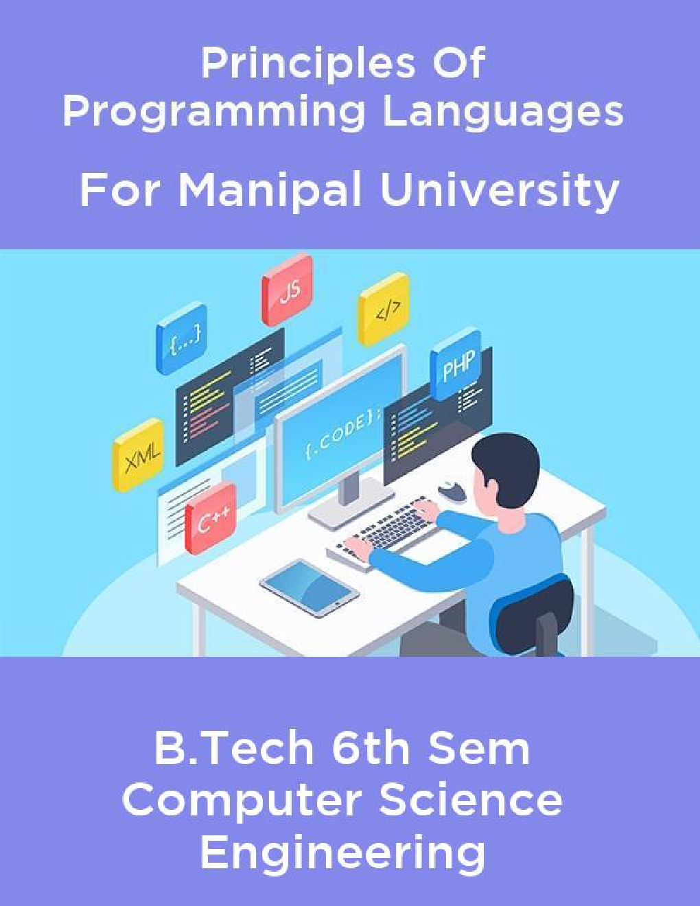 Principles Of Programming Languages For Manipal University B.Tech 6th Sem Computer Science Engineering - Page 1