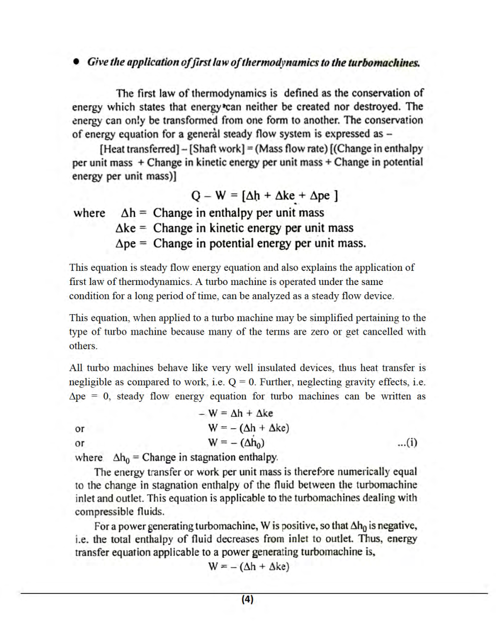 Turbo Machinery For Manipal University B.Tech 5th Sem Mechanical Engineering - Page 5