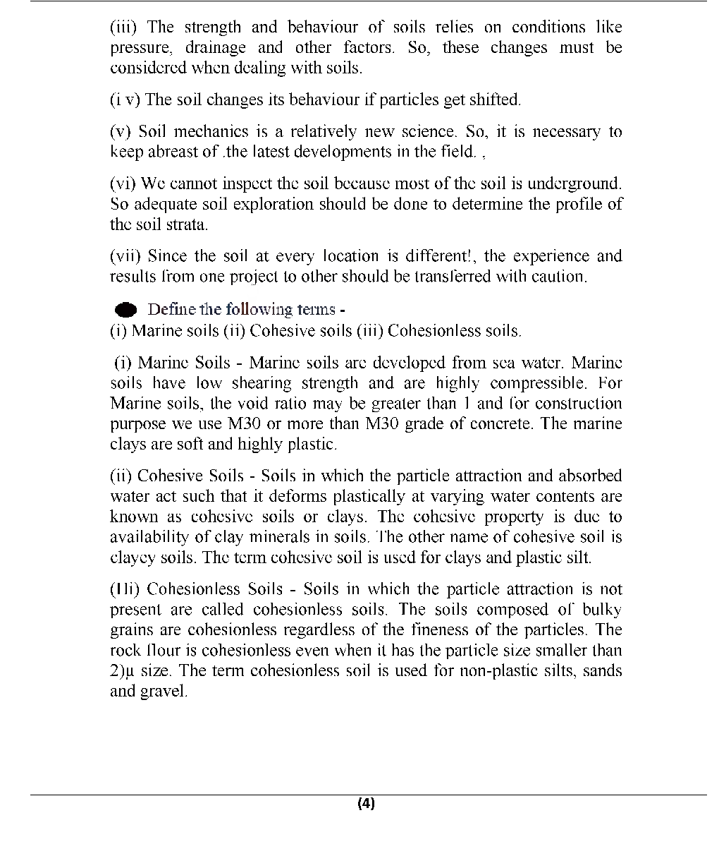 Geotechnical Engineering-I For Manipal University B.Tech 6th Sem Civil Engineering - Page 5