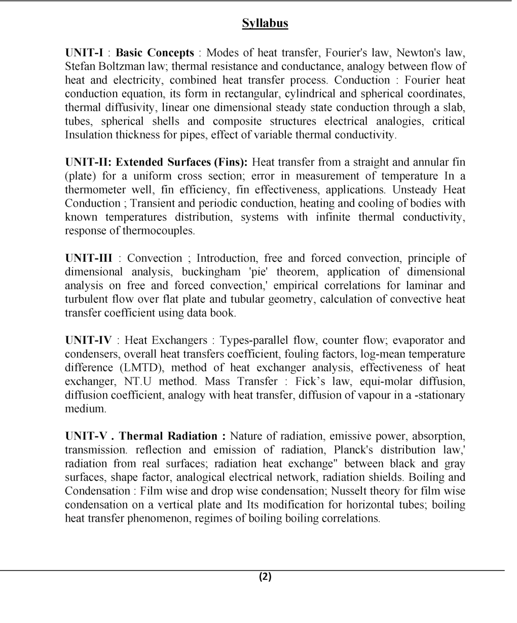Heat And Mass Transfer For Manipal University B.Tech 6th Sem Mechanical Engineering & Automobile Engineering - Page 3