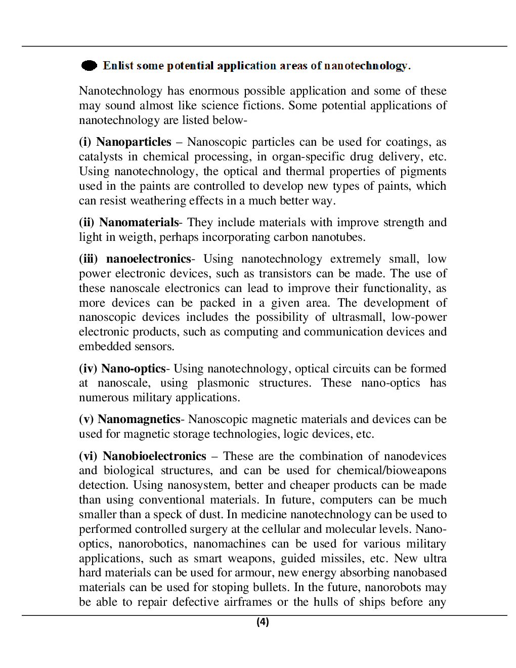 Nano Electronics For Manipal University B.Tech 6th Sem Electronics & Communication Engineering - Page 5