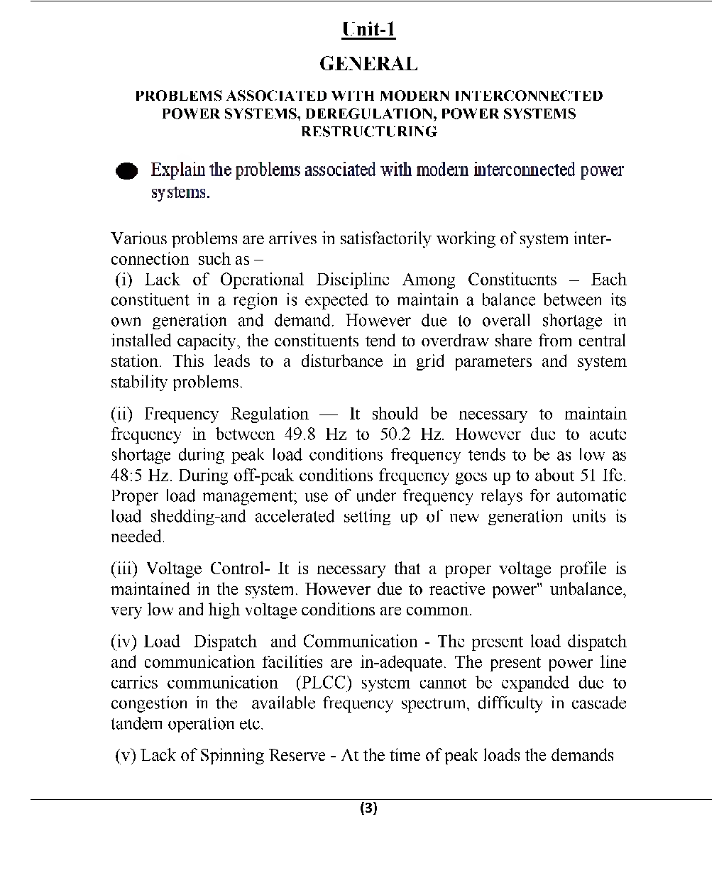 Download Power SystemII For Manipal University B.Tech 6th Sem