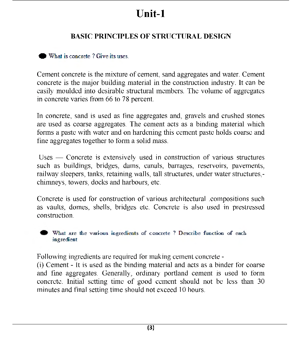 Structural Design-I (RCC) For Manipal University B.Tech 6th Sem Civil Engineering - Page 4