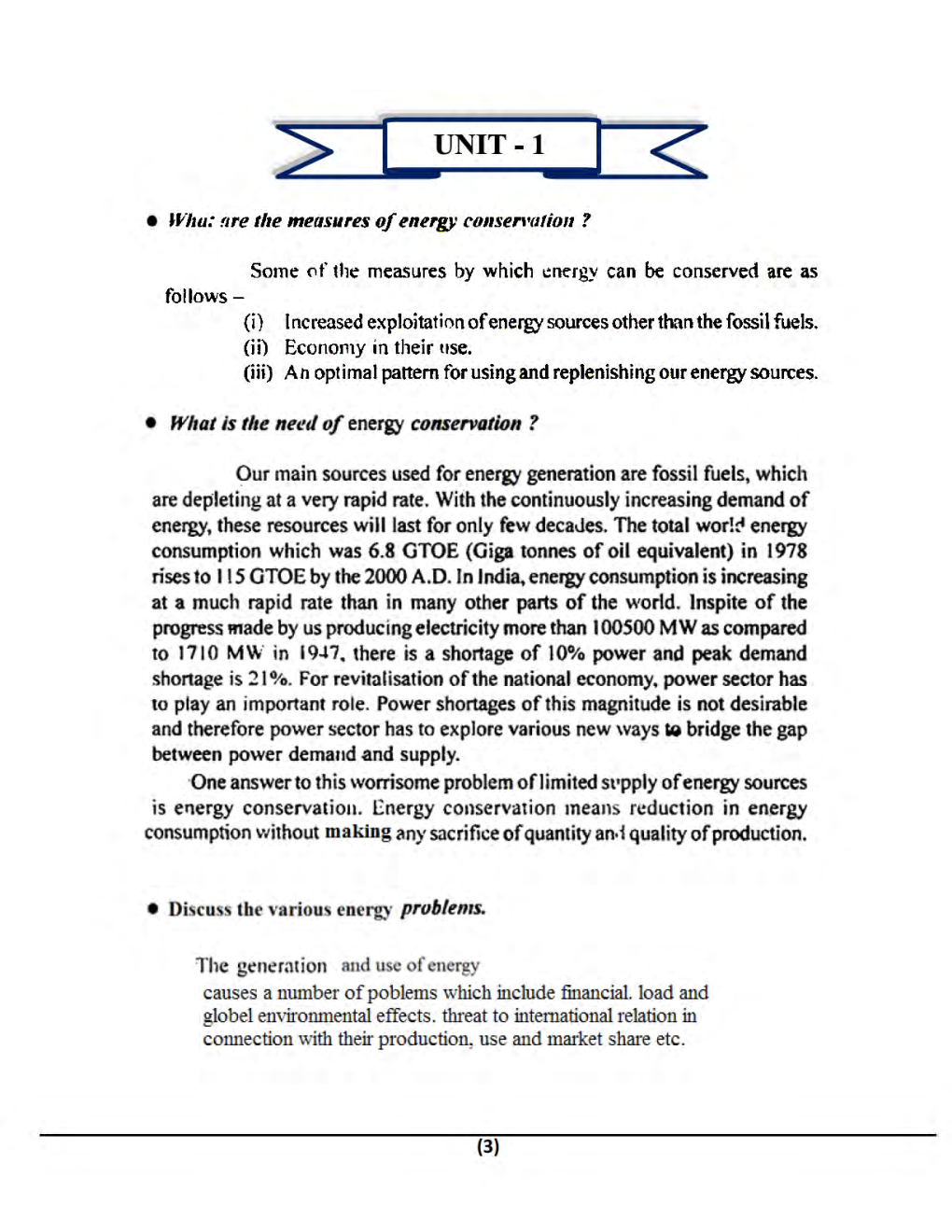 Energy Conservation And Management B.Tech 5th Sem Electrical And Electronics Engineering For JECRC University - Page 3