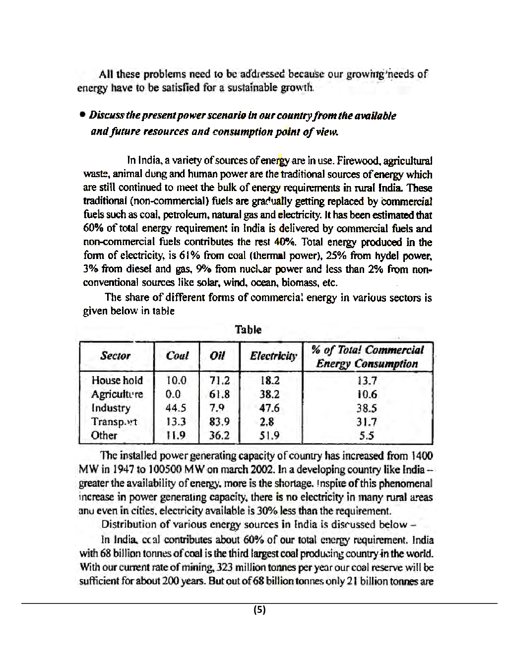 Energy Conservation And Management B.Tech 5th Sem Electrical And Electronics Engineering For JECRC University - Page 5