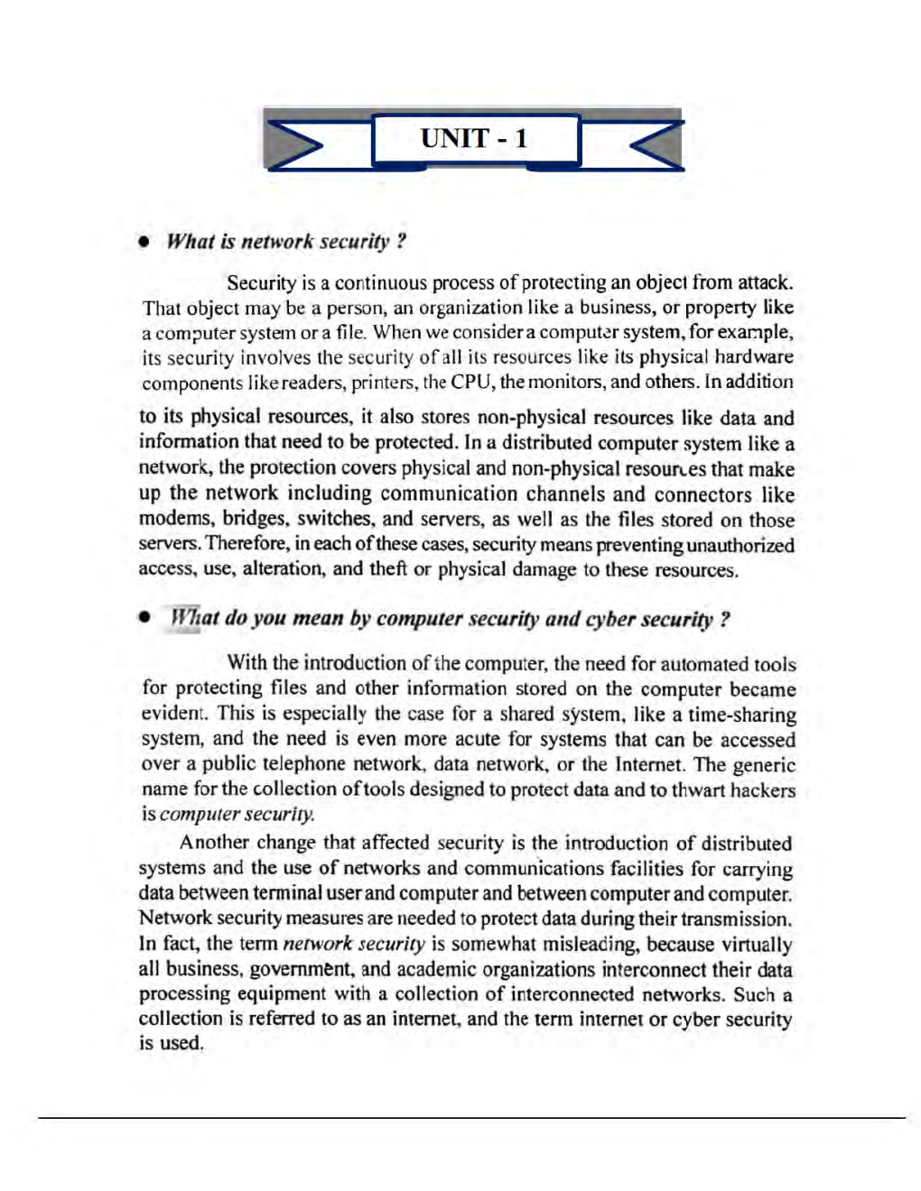 Network & Web Security B.Tech 7th Sem Computer Science Engineering For JECRC University - Page 3