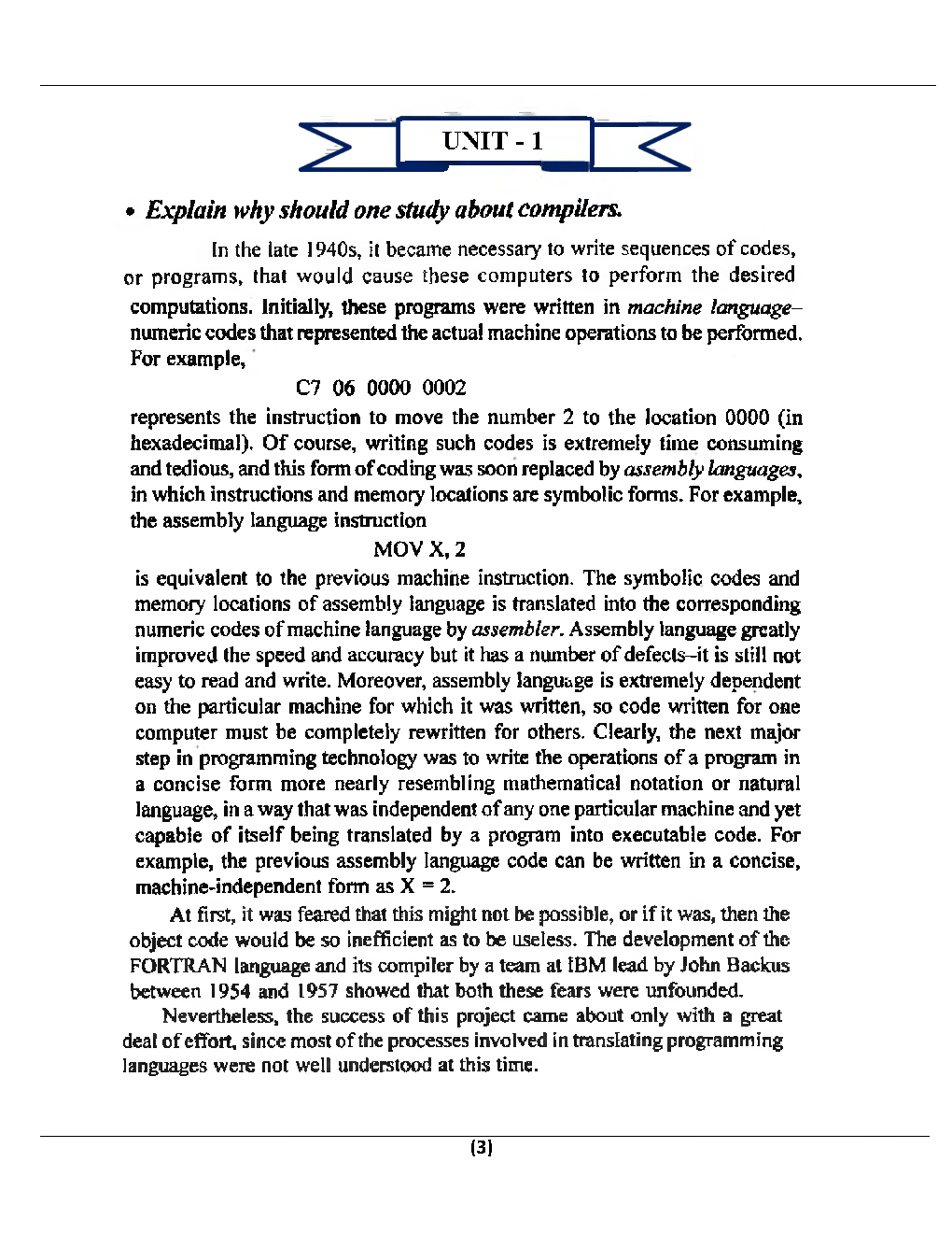 Compiler Design B.Tech 7th Sem Computer Science Engineering For JECRC University - Page 2