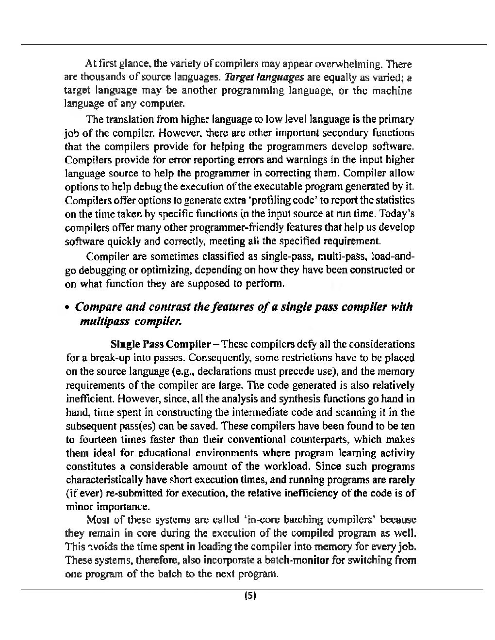 Compiler Design B.Tech 7th Sem Computer Science Engineering For JECRC University - Page 5