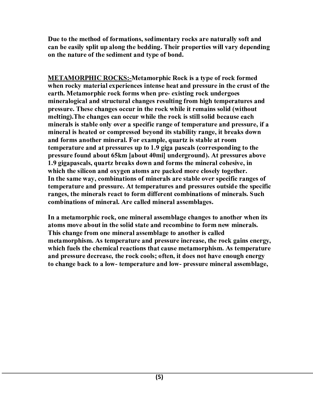 Construction Material & Techniques B.Tech 5th Sem Civil Engineering For JECRC University - Page 5
