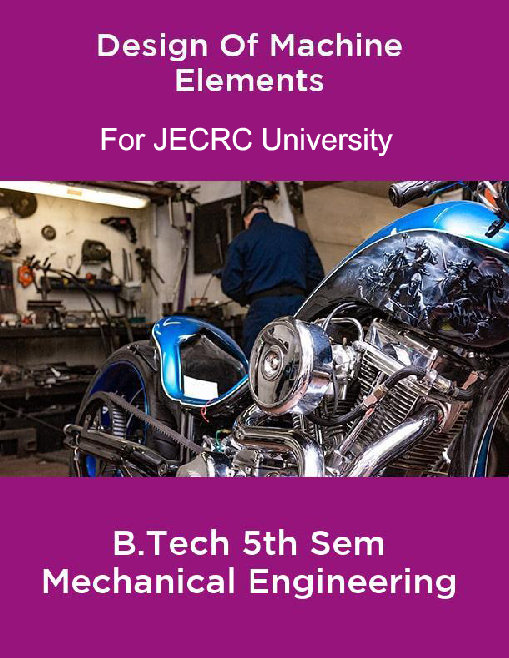 Design Of Machine Elements B.Tech 5th Sem Mechanical Engineering For JECRC University - Page 1