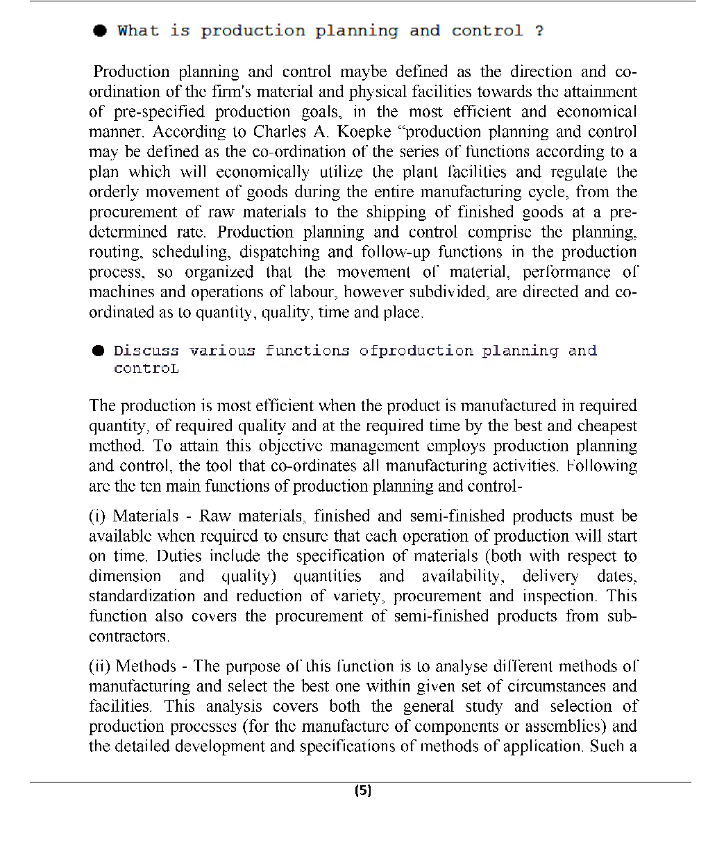 Industrial Engineering B.Tech 6th Sem Mechanical Engineering For JECRC University - Page 5