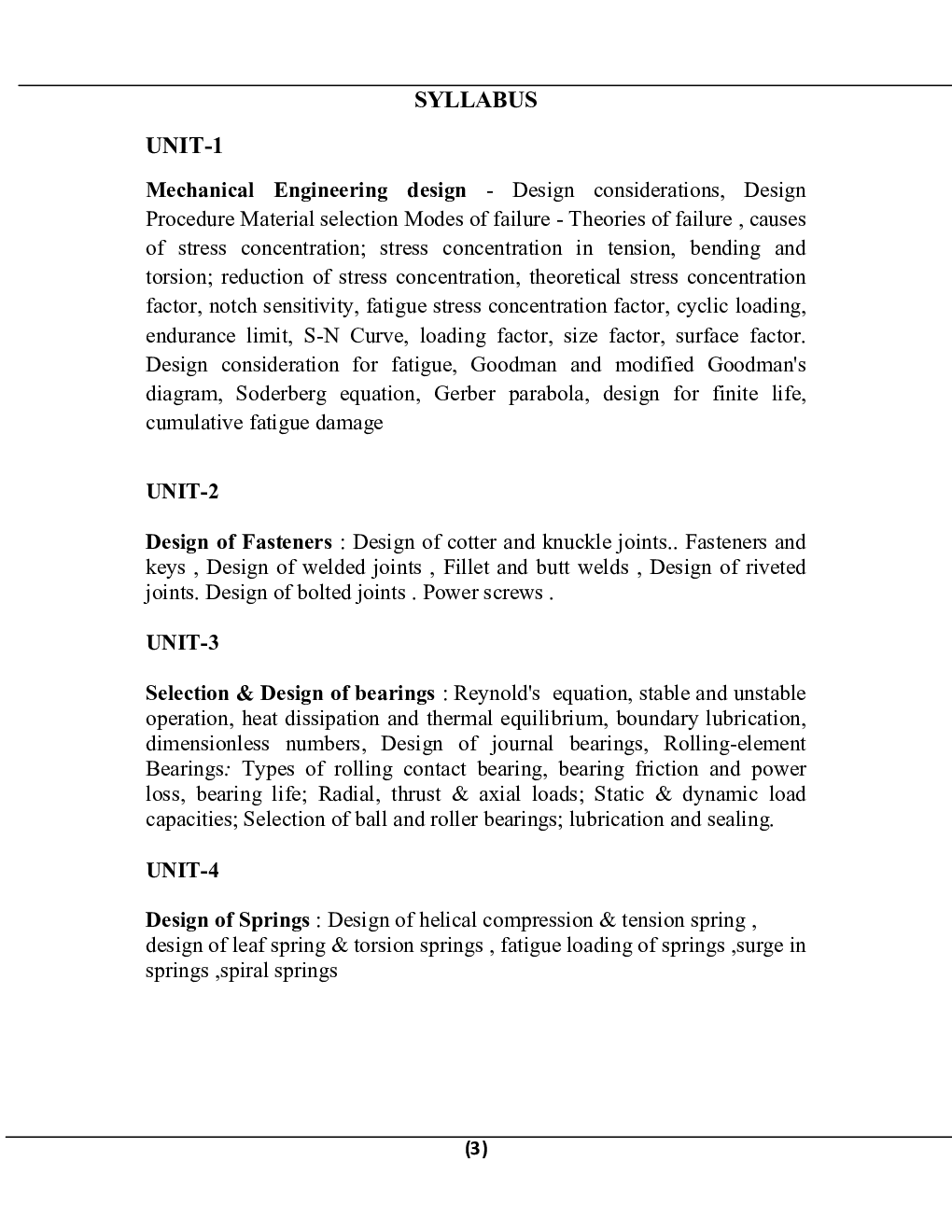 Machine Design-I B.Tech 4th Sem Mechanical Engineering For JECRC University - Page 2