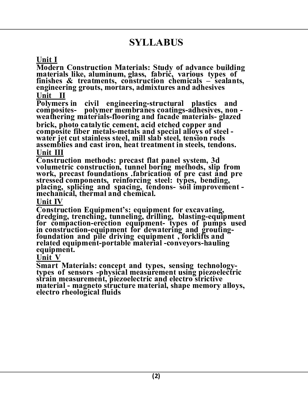 Modern Construction & Equipments B.Tech 7th Sem Civil Engineering For JECRC University - Page 2