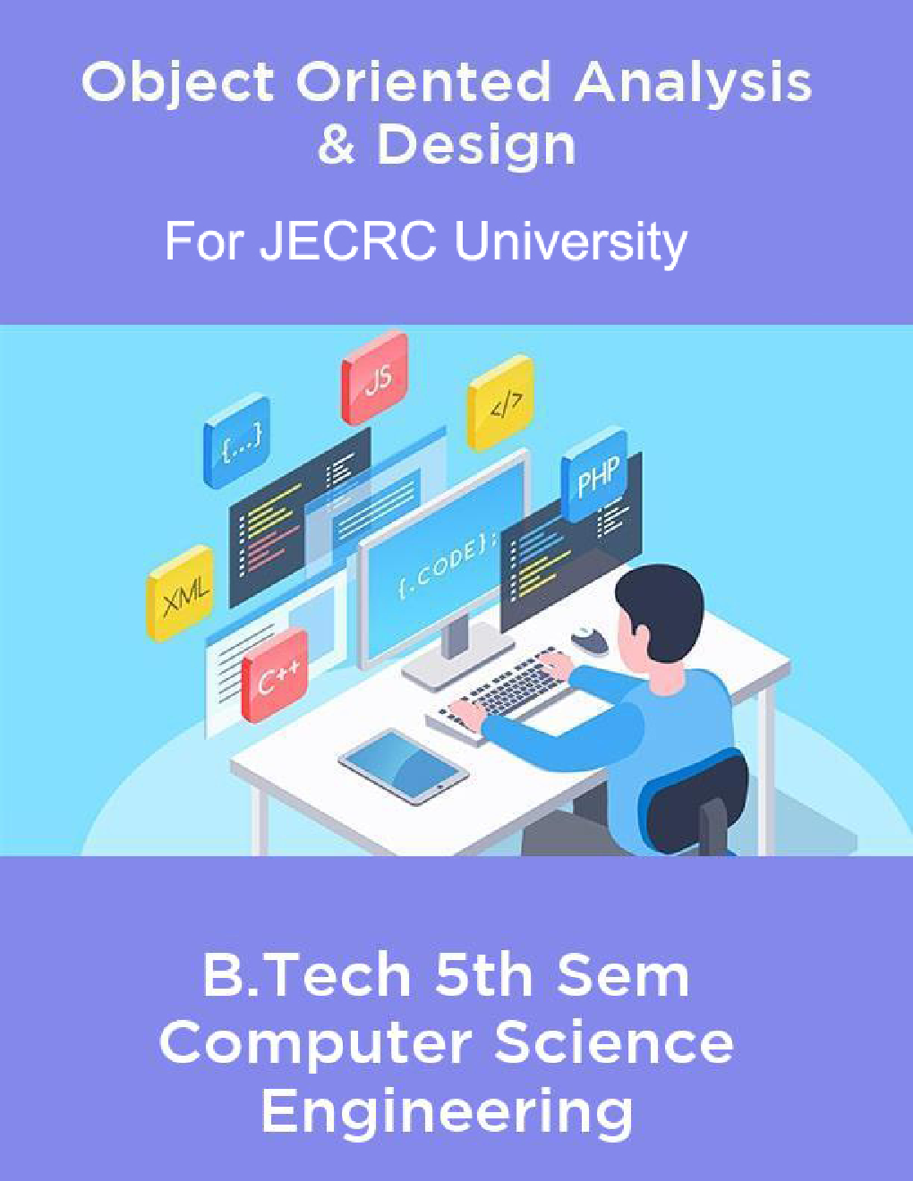 Object Oriented Analysis & Design B.Tech 5th Sem Computer Science Engineering For JECRC University - Page 1