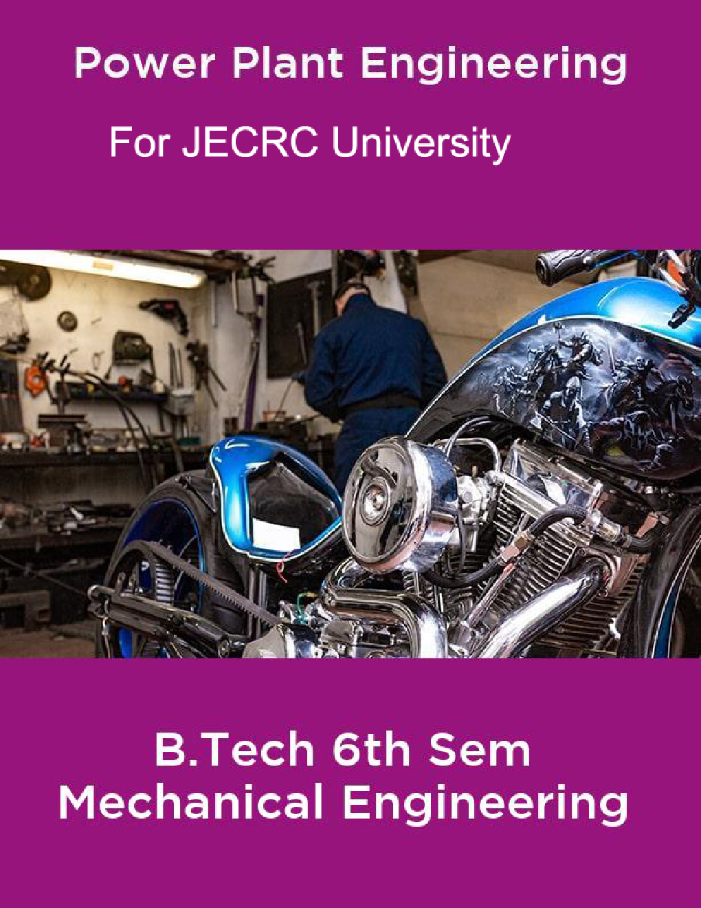 Power Plant Engineering B.Tech 6th Sem Mechanical Engineering For JECRC University - Page 1